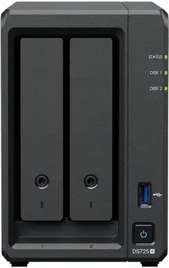 Synology DS725+- Przód