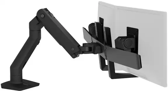 Ergotron HX Desk Dual Monitor Arm- tył