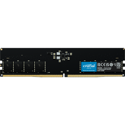 【中古】CRUCIAL DDR5-4800MHz 64GB (16GB×4) Crucial 16 GB DDR5 4800 MHz UDIMM non-ECC CL40 1.10 V Gwarancja