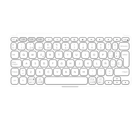 Logitech Keys-To-Go 2- gora