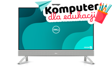 Dell 27 AiO EC27250 i5-1334U/16 GB/512 GB SSD/Iris® Xᵉ/WLAN/90 W/Win11ProEdu/4 lata gwarancji/Srebrny
