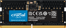 Crucial 8 GB DDR5 4800 MHz/SO-DIMM/non-ECC/CL40/1.10 V/Gwarancja Limited Lifetime (Producenta) CT8G48C40S5