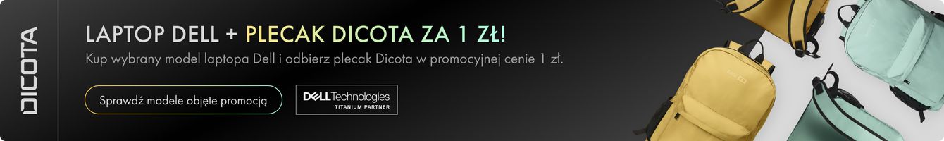 Laptopy Dell_plecak Dicota_1 PLN banner