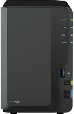 Synology DS223- Przód